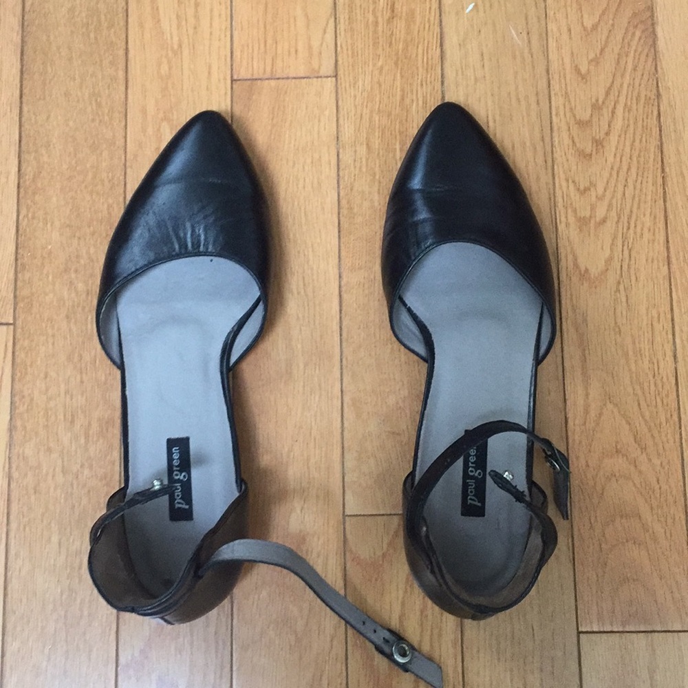 Ankle strap flats